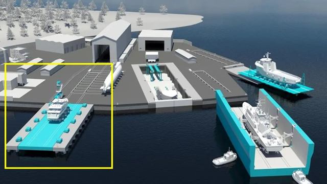 Project Baltic Lift: rigid plattform