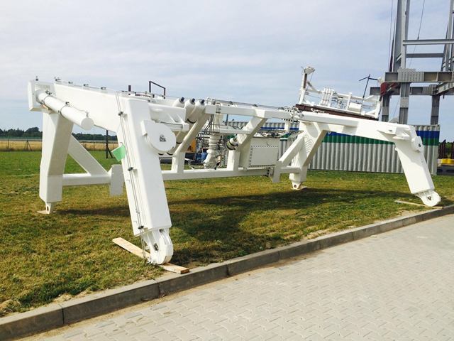 Davitten H 1300 ferdig malt, 8 000 kg egenvekt